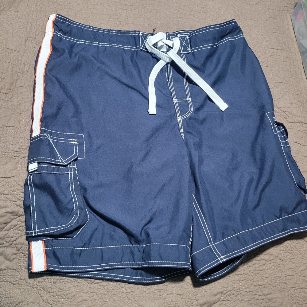 OP Navy Ocean Pacific Swim Trunks Size XL 40-42